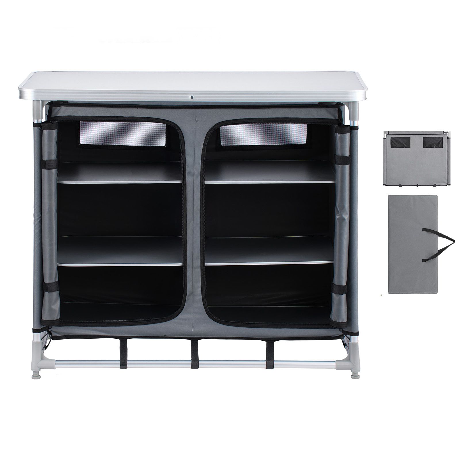 Camping Storage Cabinet, Outdo - Outdoor Camping Kitchen Setup review and price