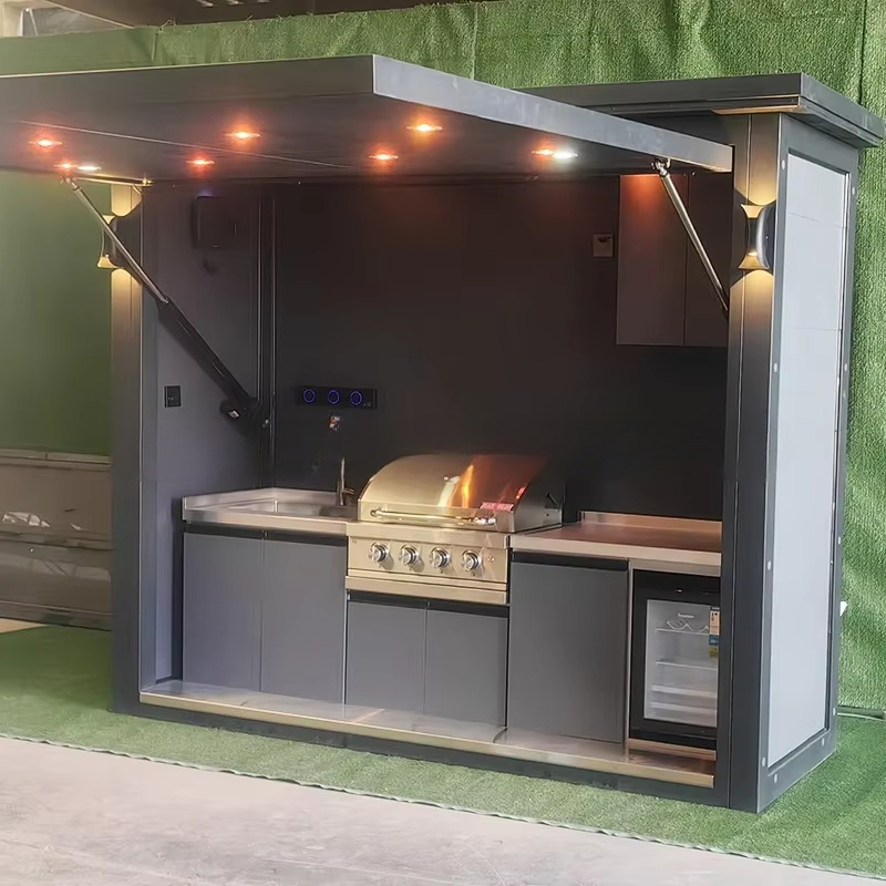 Portable Outdoor Kitchen Pod W - Outdoor Camping Kitchen Setup review and price