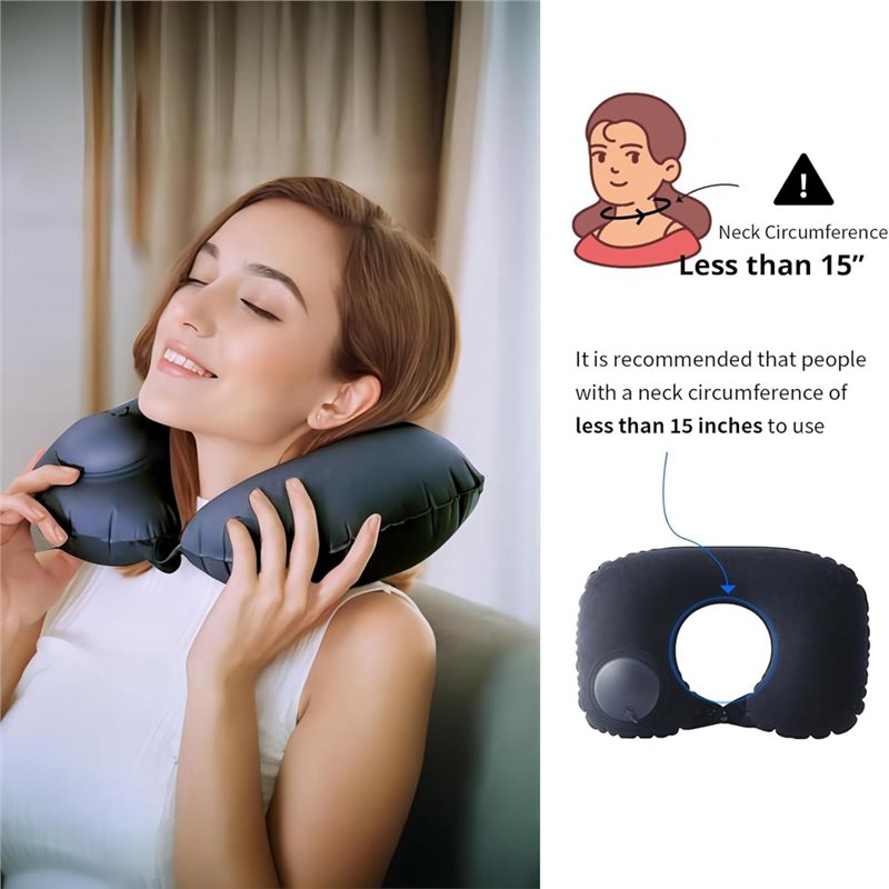 Inflatable Travel Pillow Ultra - Camp Pillow Compressible review and price