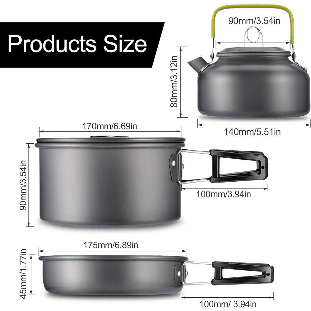 Outdoor Camping Cookware Set M - Outdoor Camping World review and price