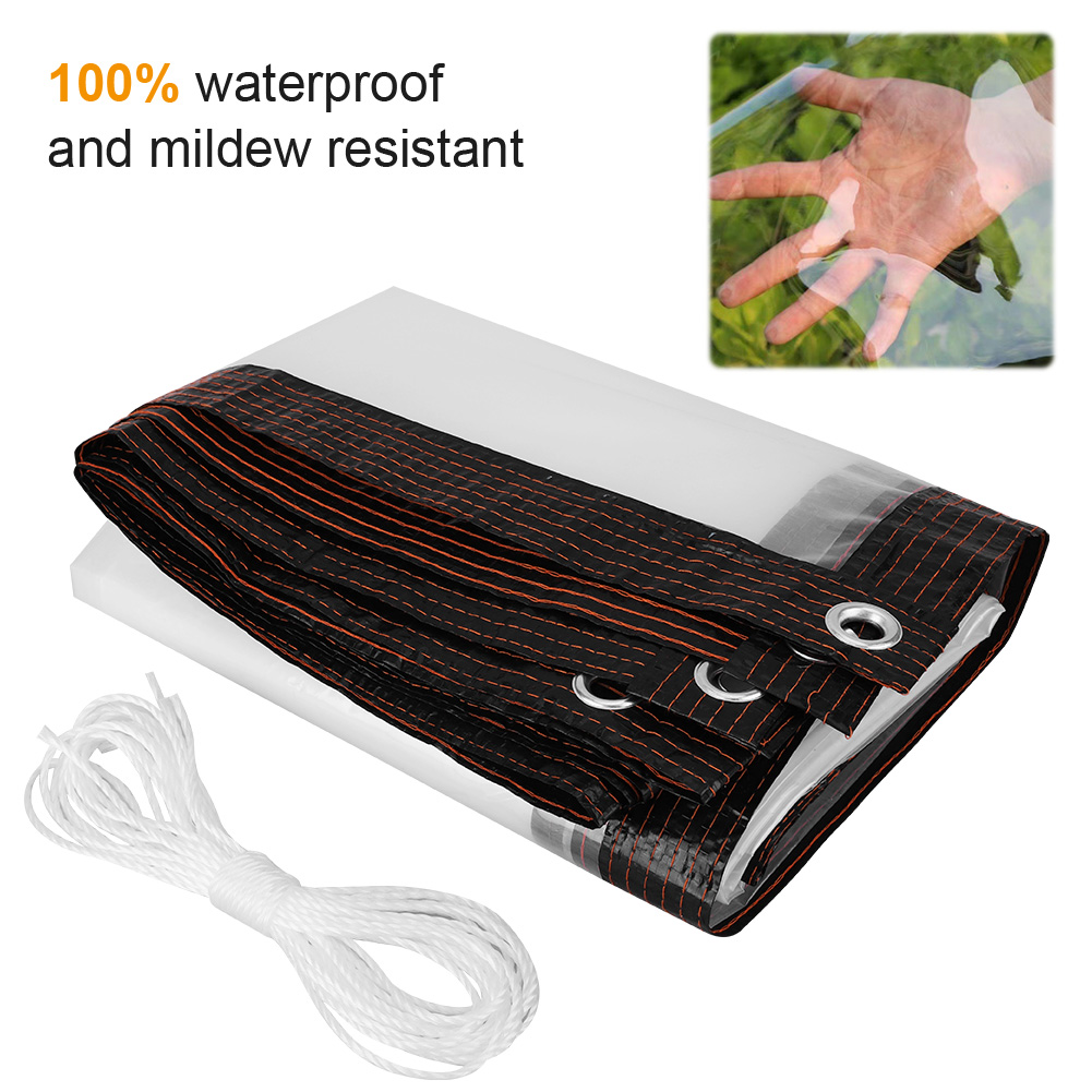 Waterproof Clear Vinyl Plastic - Outdoor Camping Tarp review and price