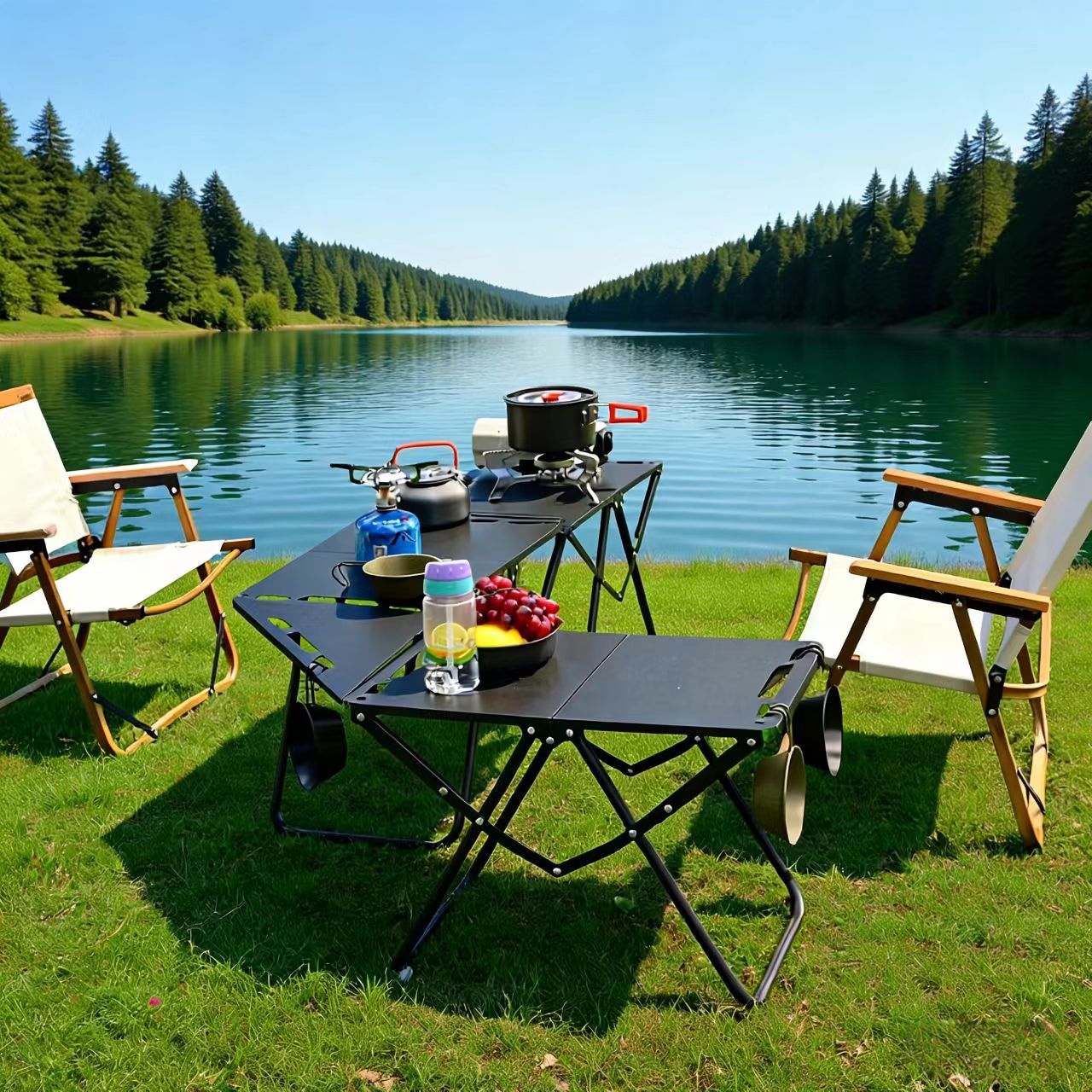 Portable Lightweight Quick-Set - Outdoor Camping Kitchen Setup review and price